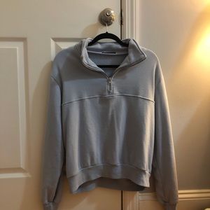 brandy quarter zip